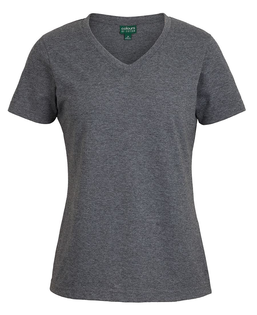 C of C LADIES V NECK TEE
