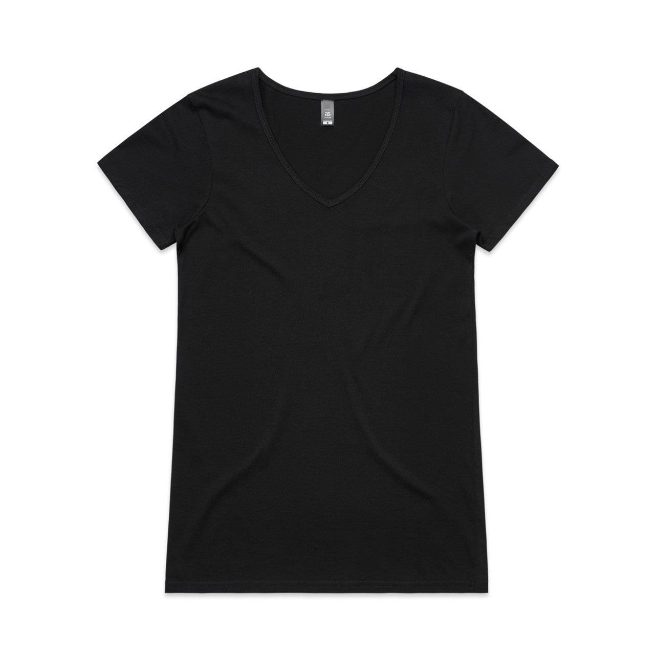 BEVEL V NECK TEE