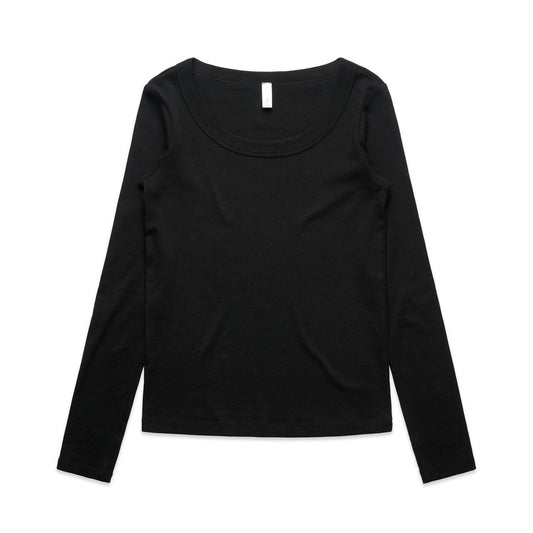 ORGANIC RIB LS TEE
