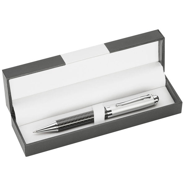 Single Pen Box - White velvet look interior