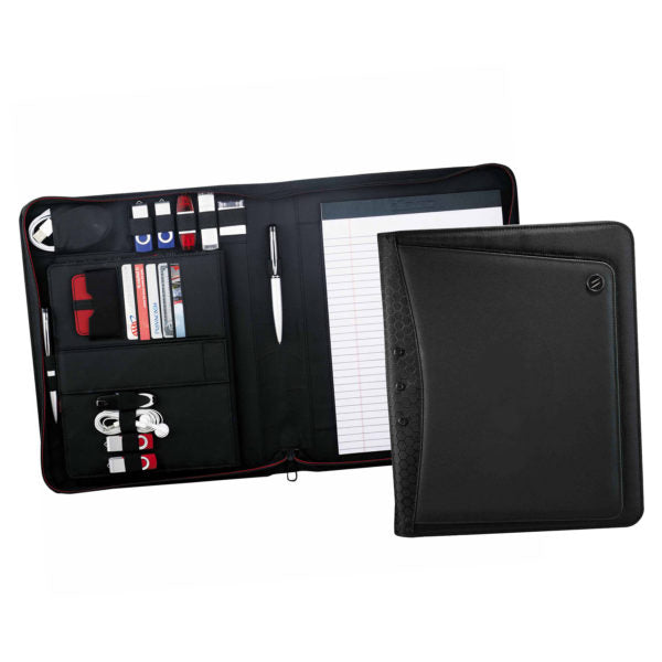 Elleven Vapor Zippered Padfolio