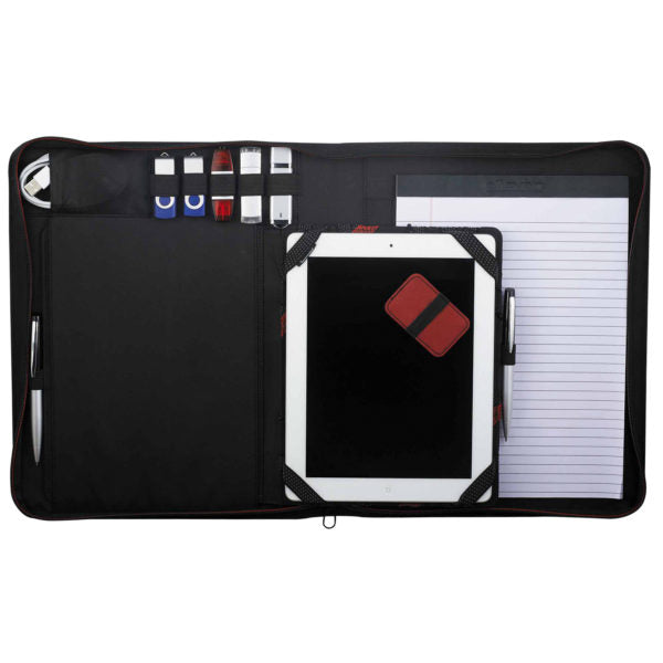 Elleven Vapor Zippered Padfolio