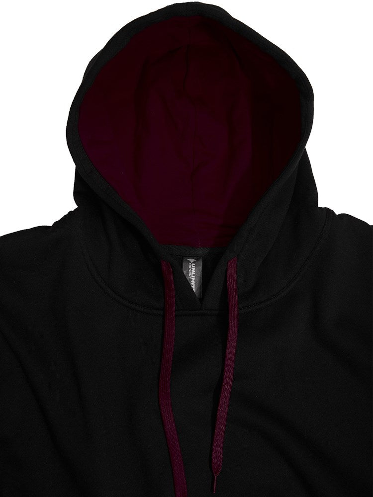 Crew Contrast Kids Hoodie