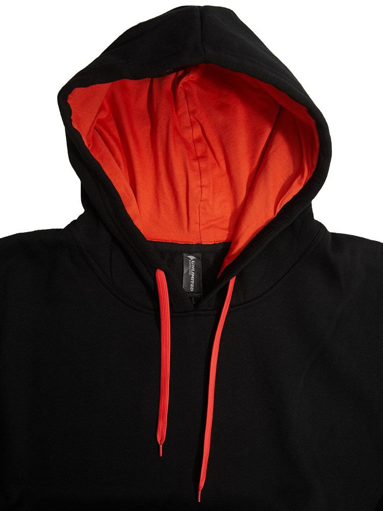 Crew Contrast Kids Hoodie