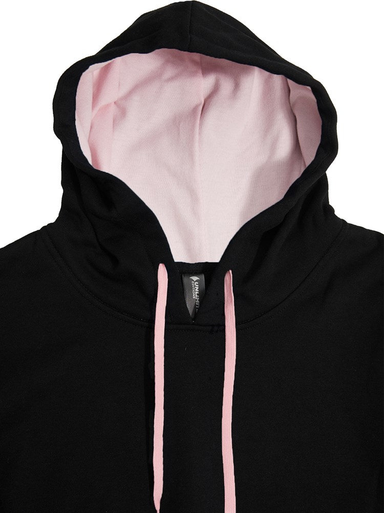 Crew Contrast Kids Hoodie