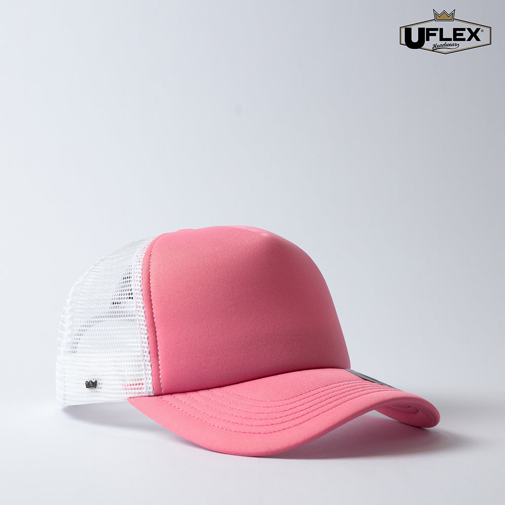 Snap Back Trucker - Black/Black Mesh