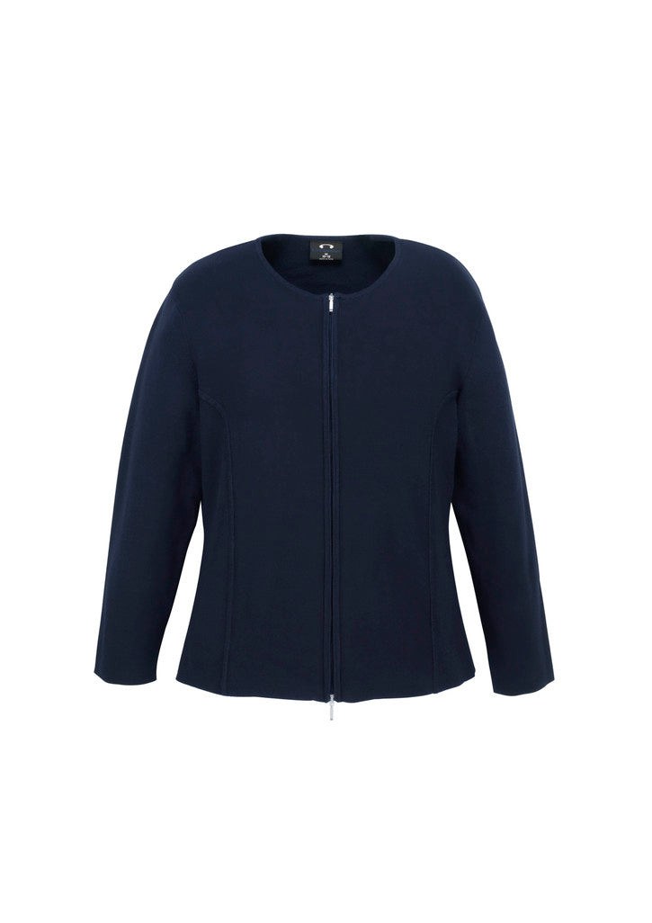 Womens 2-Way Zip Cardigan