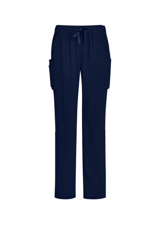 Avery Womens Multi-Pocket Straight Leg Pant