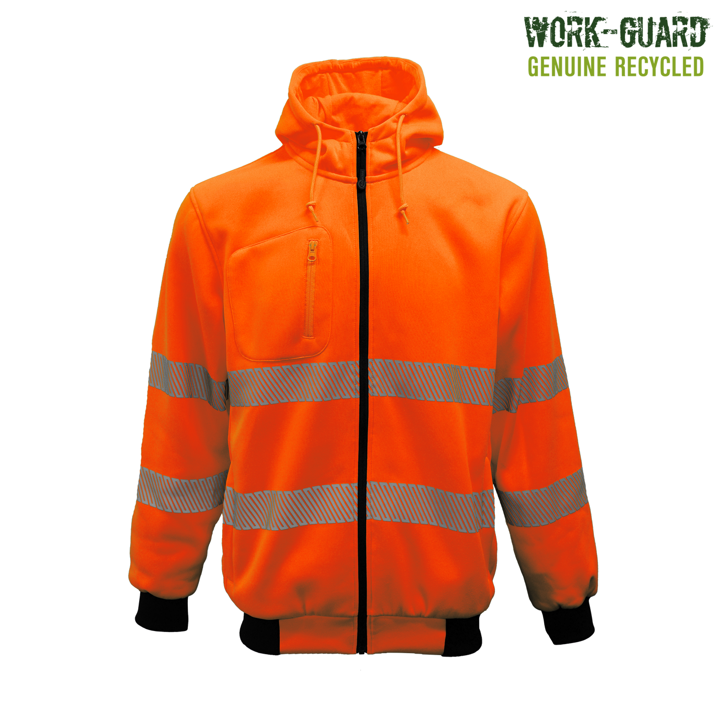 Workguard Recycled PET Zipped D/N Hoody