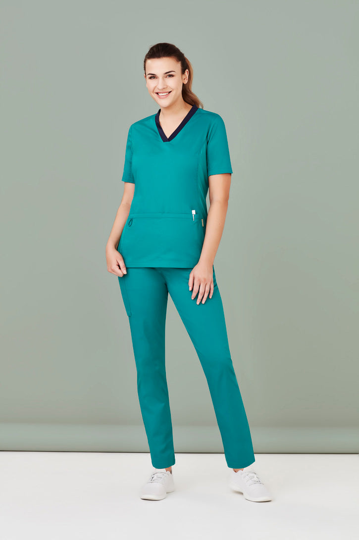 Riley Womens Straight Leg Scrub Pant