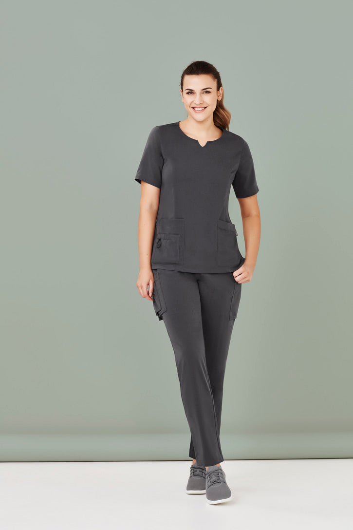Avery Womens Multi-Pockets Slim Leg Pant