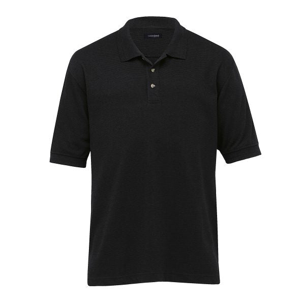 Jacquard Ottoman Balmoral Polo - Mens