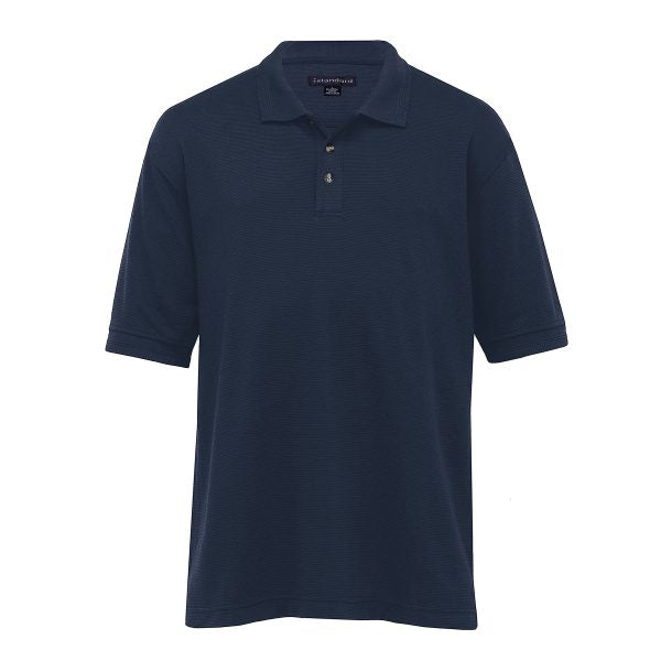 Jacquard Ottoman Balmoral Polo - Mens