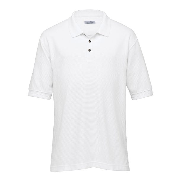 Jacquard Ottoman Balmoral Polo - Mens