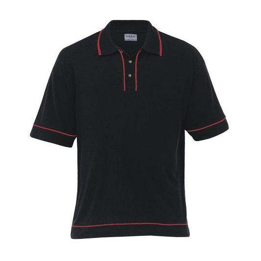 Retro Waffle Polo - Mens