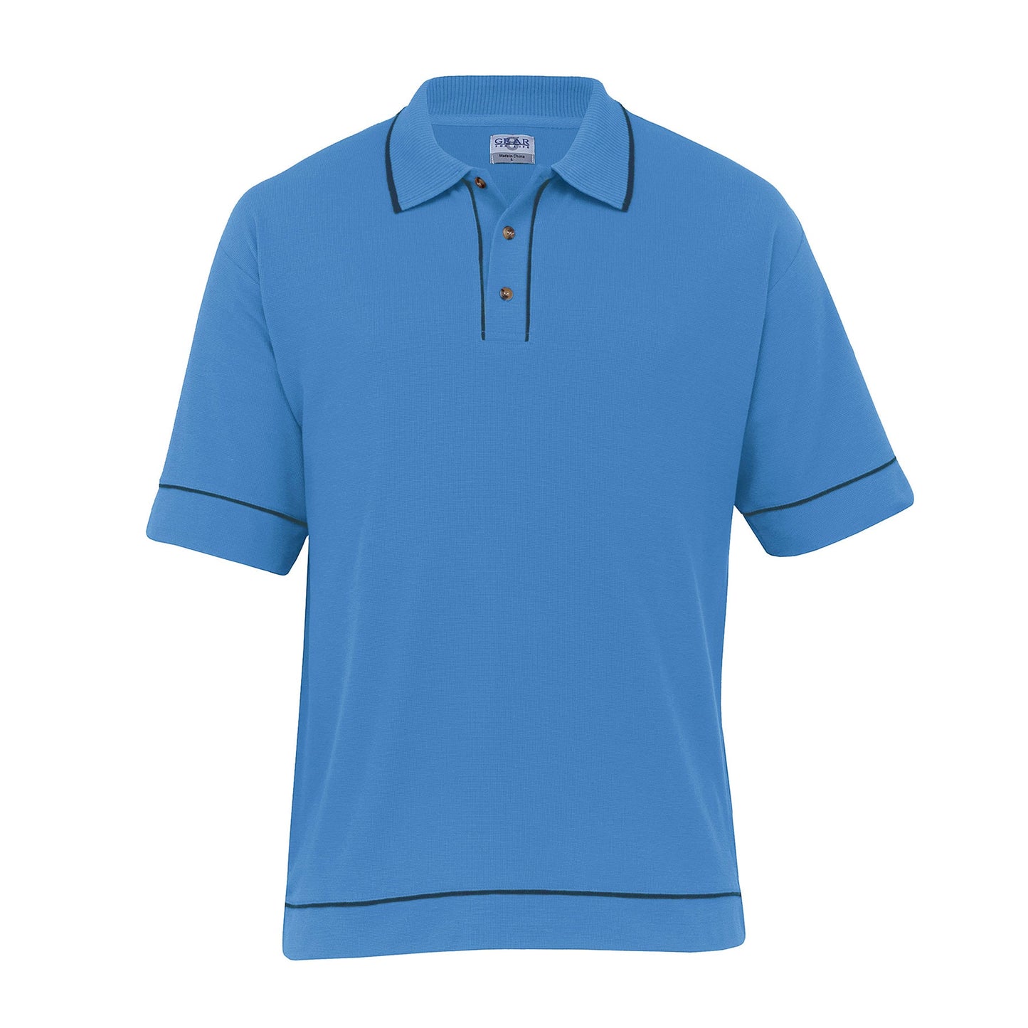 Retro Waffle Polo - Mens