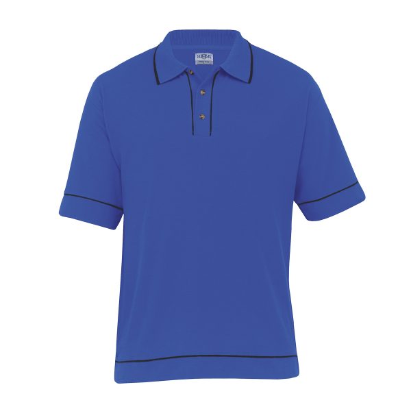 Retro Waffle Polo - Mens