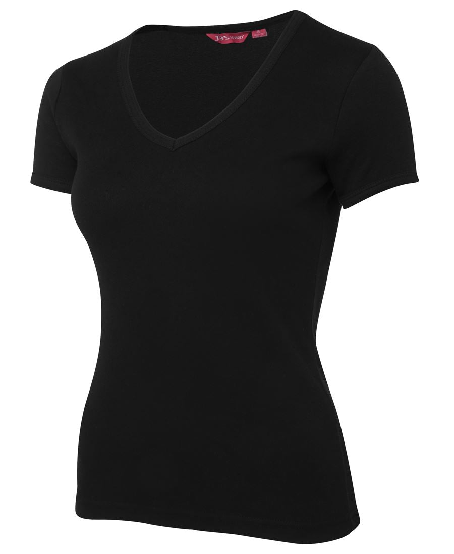 JB's LADIES V NECK TEE