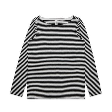 WOS BOWERY STRIPE LS TEE