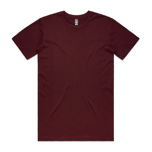STAPLE TEE BURGUNDY