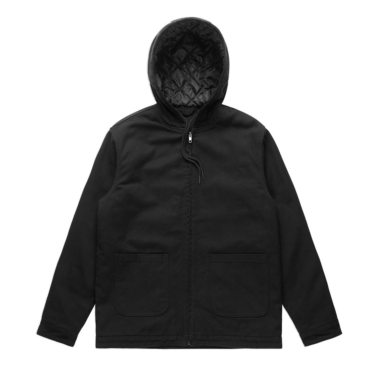 CANVAS HOODED JACKET