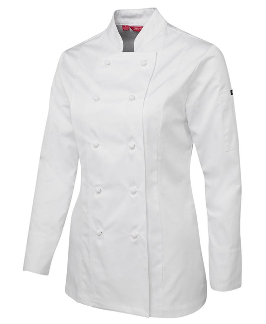 JB's LADIES LS CHEF'S JACKET