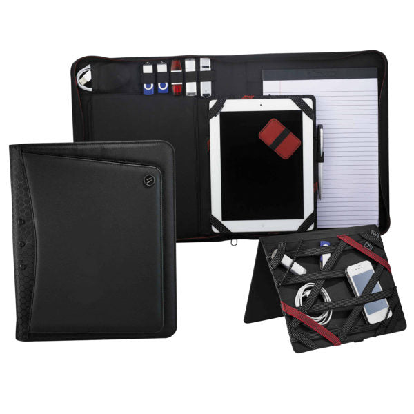Elleven Vapor Zippered Padfolio