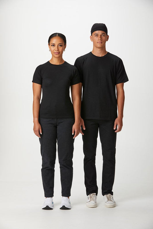 Heaphy Mens Merino Wool Short Sleeve Tee