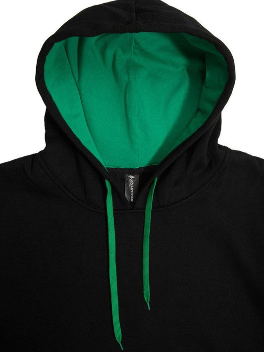Crew Contrast Kids Hoodie