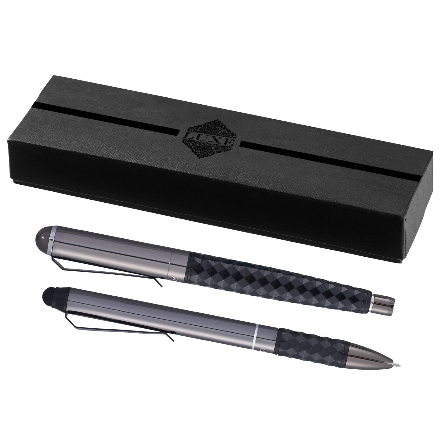 Luxe Tactical Grip Pen Set