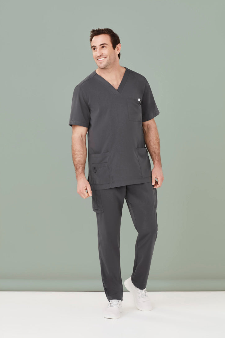 Avery Mens V-Neck Scrub Top
